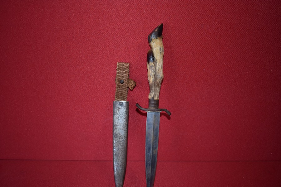 WW1 GERMAN TRENCH KNIFE.f-SOLD